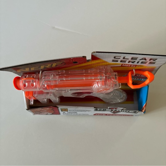 Nerf N-Strike Nite Finder EX-3 Clear Series Target Exclusive Limited Release NEW - Picture 5 of 8